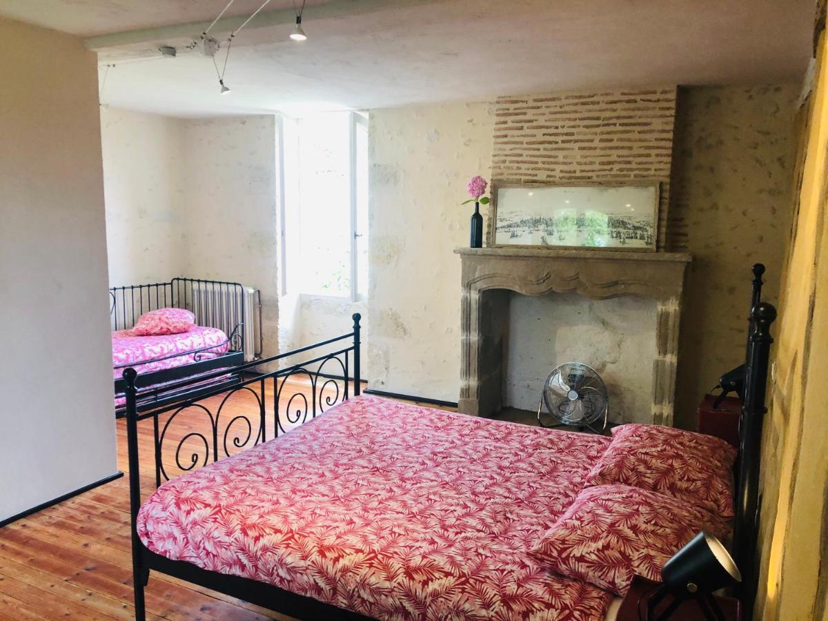 Maison D'Hotes Rouge Bordeaux Auros Dış mekan fotoğraf