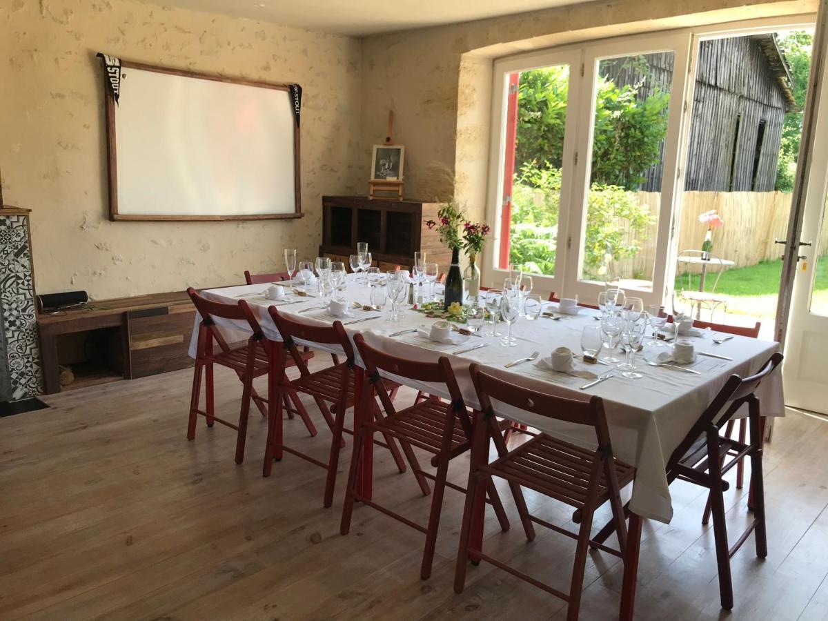 Maison D'Hotes Rouge Bordeaux Auros Dış mekan fotoğraf