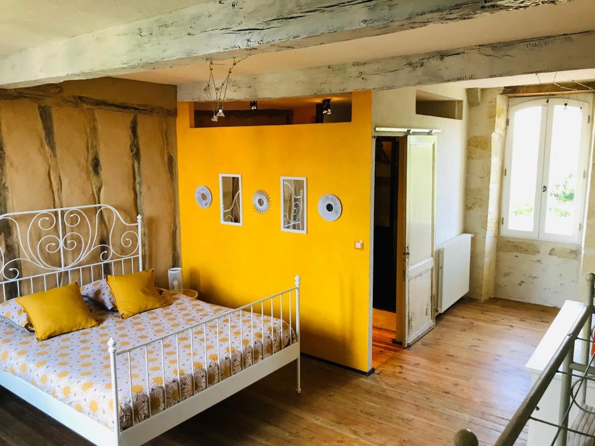 Maison D'Hotes Rouge Bordeaux Auros Dış mekan fotoğraf