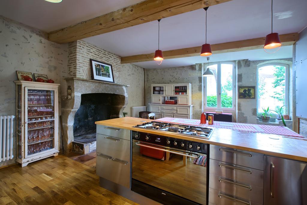 Maison D'Hotes Rouge Bordeaux Auros Dış mekan fotoğraf
