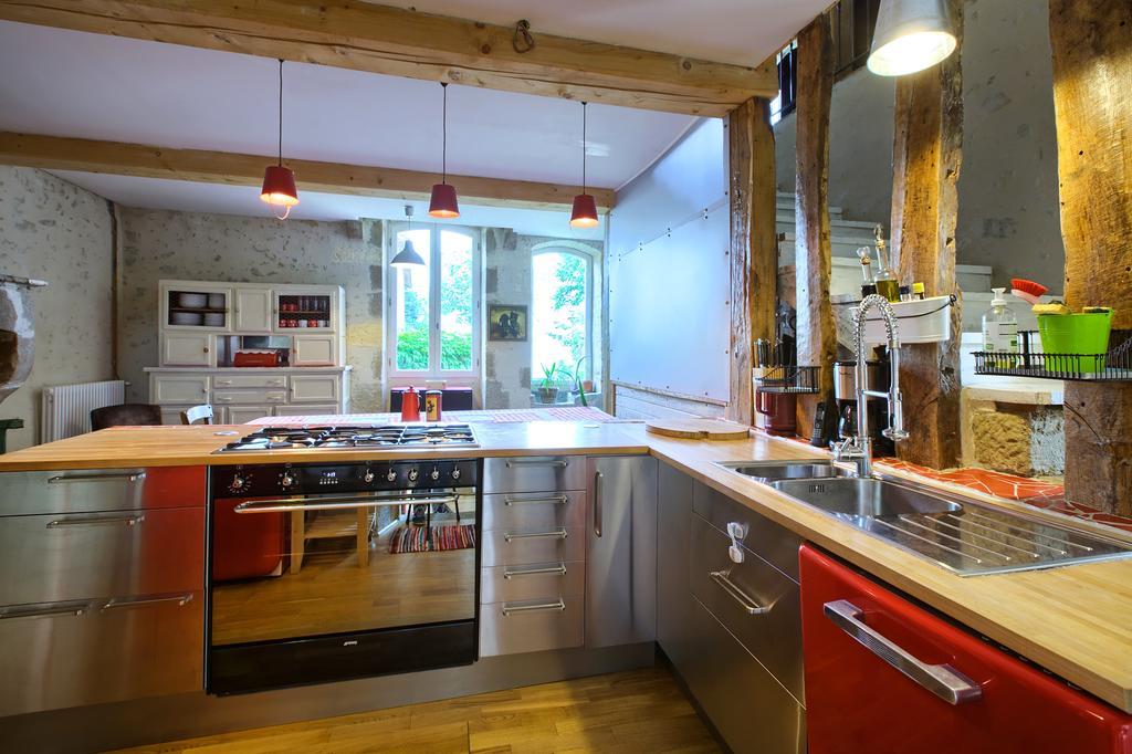 Maison D'Hotes Rouge Bordeaux Auros Dış mekan fotoğraf