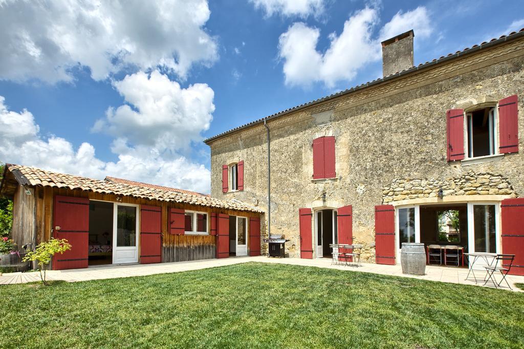 Maison D'Hotes Rouge Bordeaux Auros Dış mekan fotoğraf